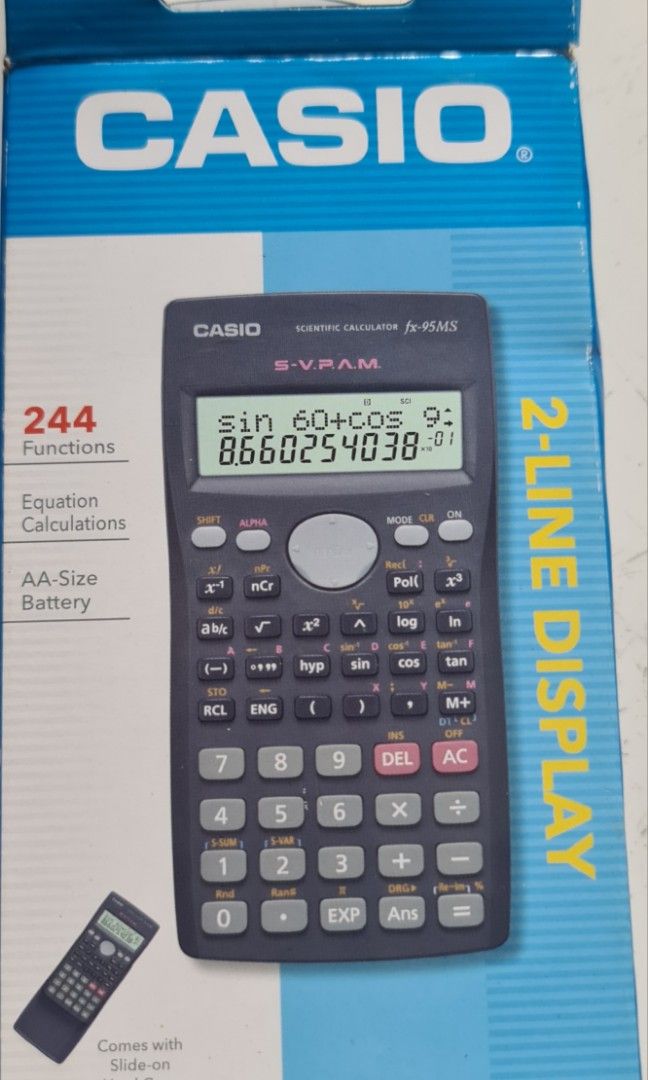 Casio Scientific Calculator fx 95MS non nego