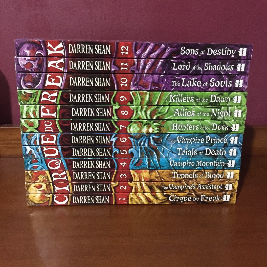 Cirque Du Freak Series Volumes 112 by Darren Shan ( The Saga of Darren Shan Series / YA Urban