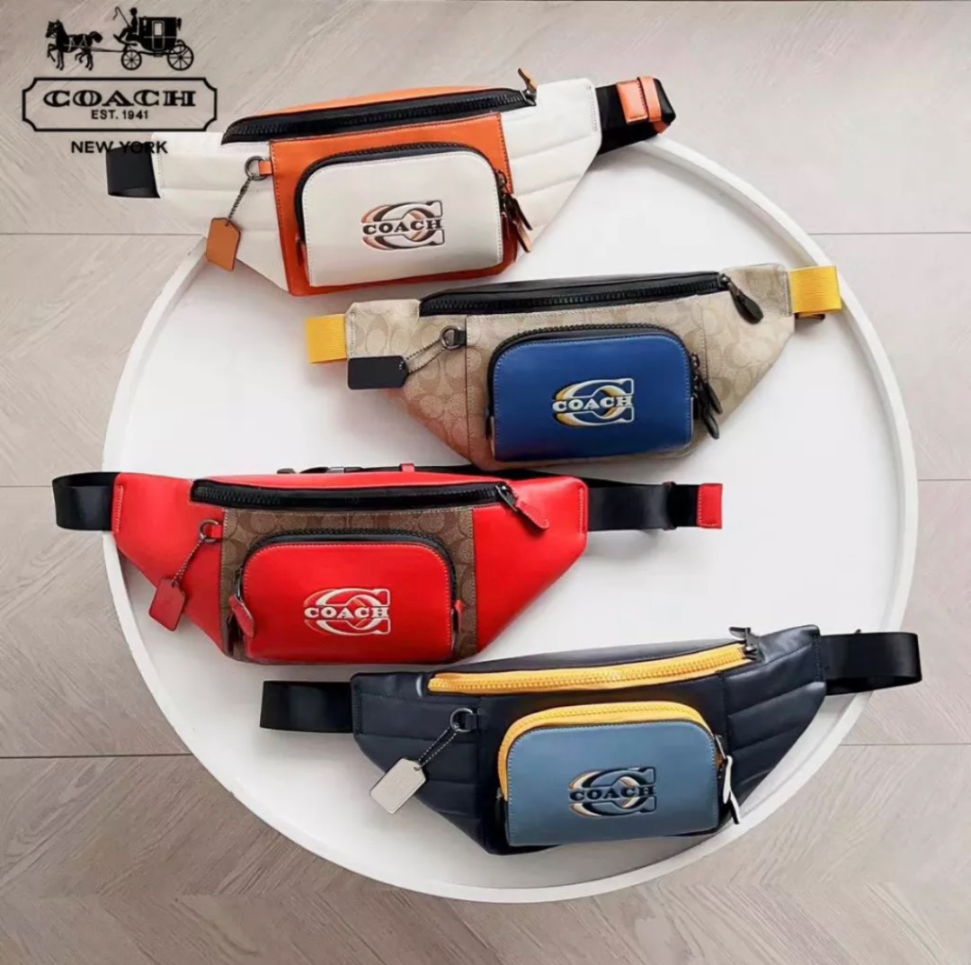 New Coach Waist Bag Men, Luxury, Bags & Wallets on Carousell