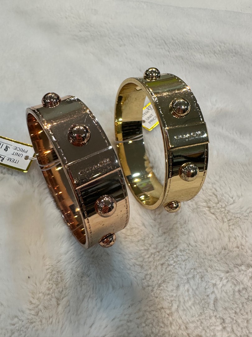 Coach bangles price sale