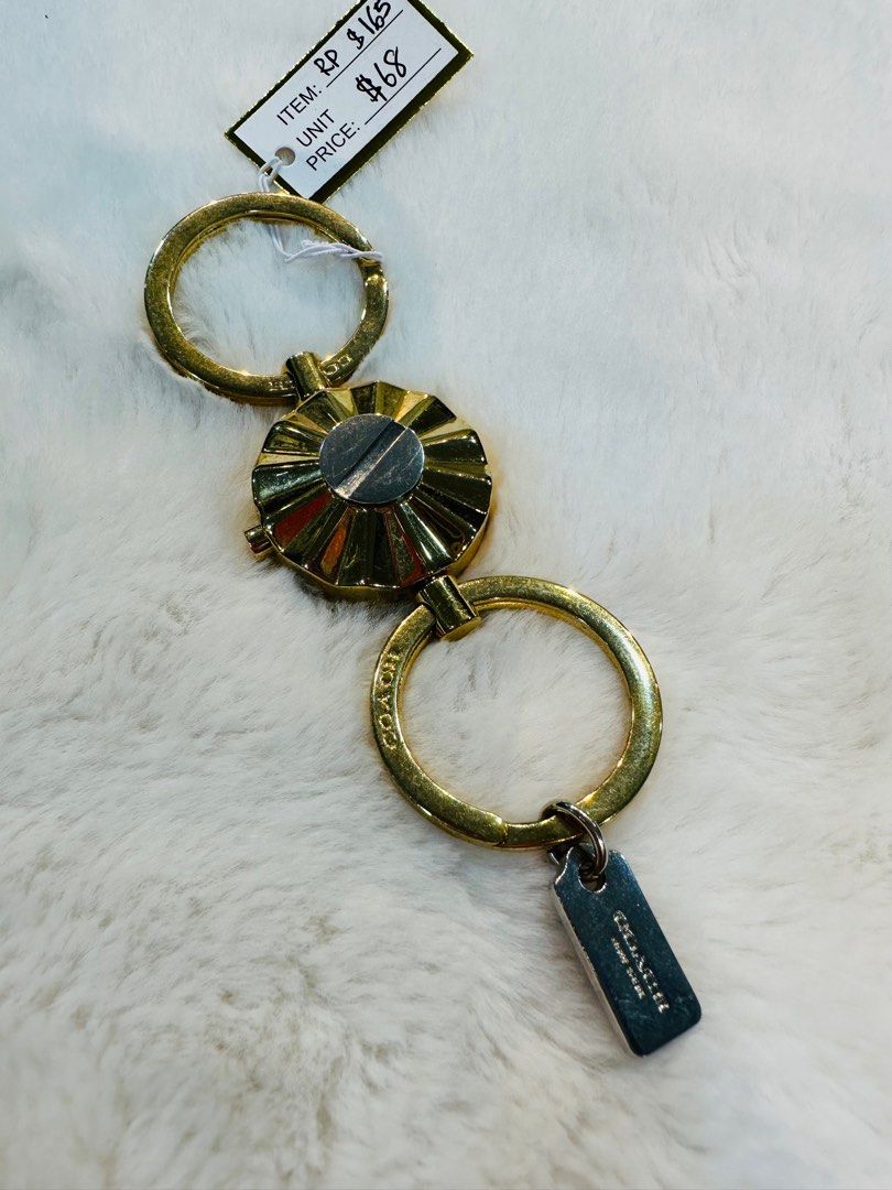 Coach Keychain Luxury Accessories on Carousell