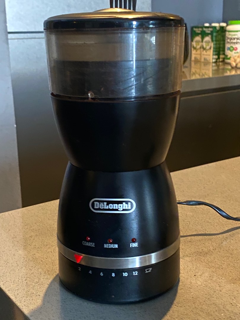 Delonghi Coffee Grinder (Black) KG49 , TV & Home Appliances, Kitchen