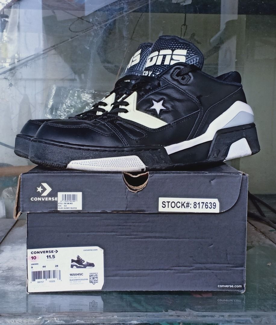 CONVERSE erx 260 mid dolphin black color Men s Fashion Footwear