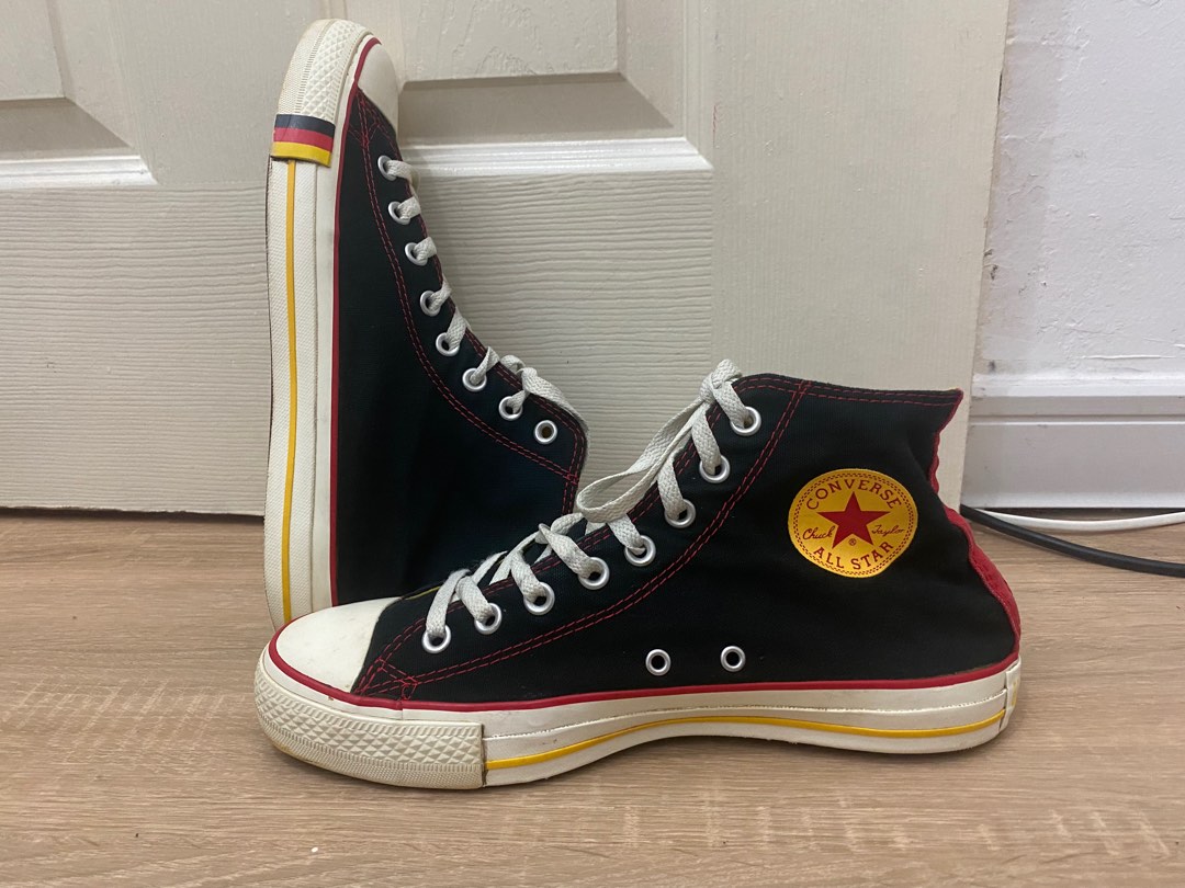 Converse Highcut Germany flag Men s Fashion Footwear Sneakers
