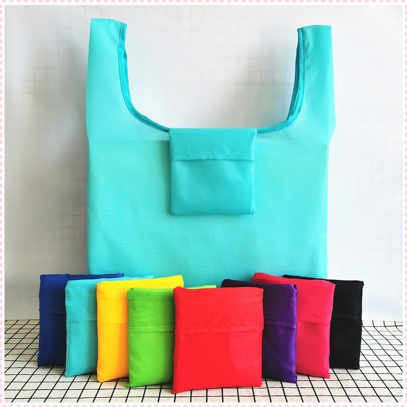 BYOB Foldable Recycle bag tote bag shopping bag 210 Oxford cloth