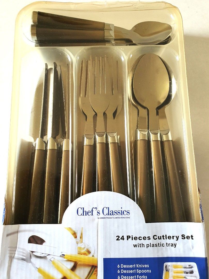 Ginsu Gourmet Chikara Series Forged 8-Piece Japanese Steel Knife Set - Cutlery  Set with 420J Stainless Steel Kitchen Knives - Bamboo Finish Block, 07108DS  