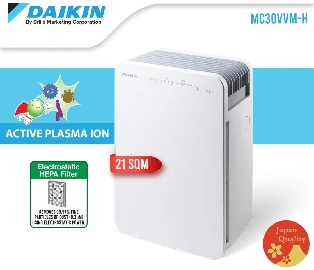 DAIKIN AIR PURIFIER, TV & Home Appliances, Air Purifiers