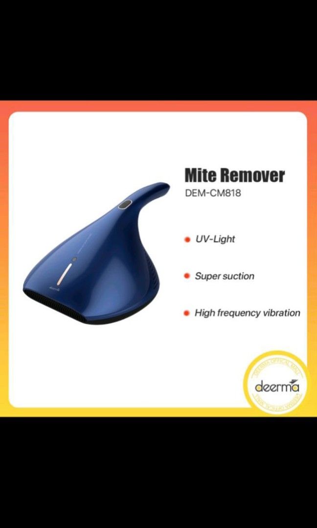 Deerma dustmite vacuum cleaner on Carousell