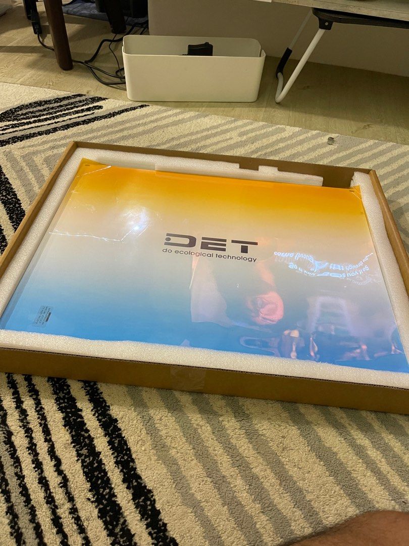 DET Light Screen for Aquarium Background // Fish tank light 60 x 45cm