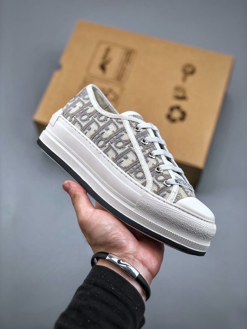 Dior 2023s Embroidered Walk n Dior Sneakers Women s Fashion