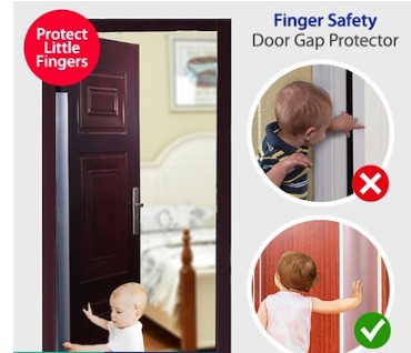 Door Gap Protector Safety Bumper Strip / Finger Protection Door Gap ...