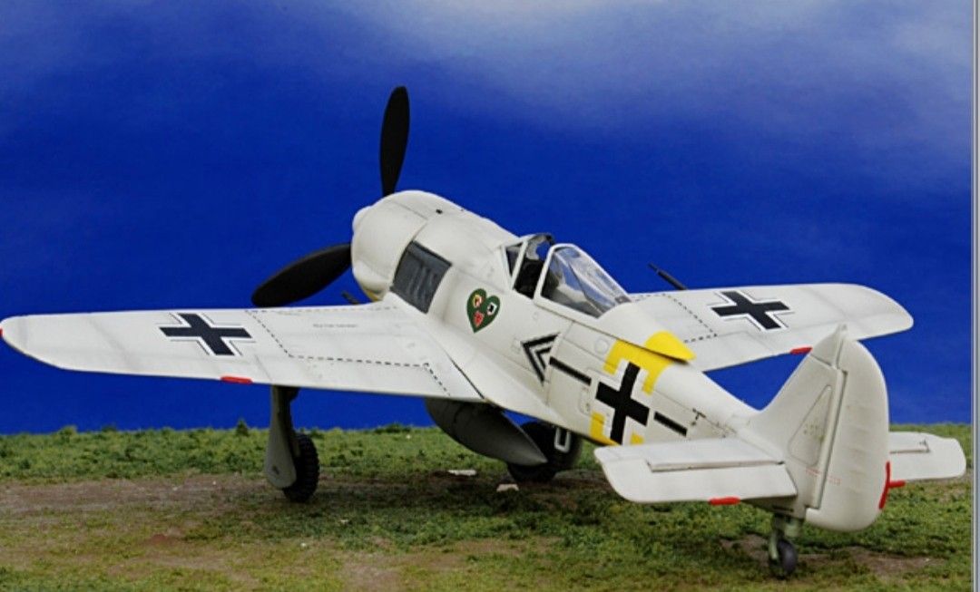 Dragon Warbirds 1 72 Fw 190a Luftwaffe Jg 54 Grunherz Hannes Trautloft