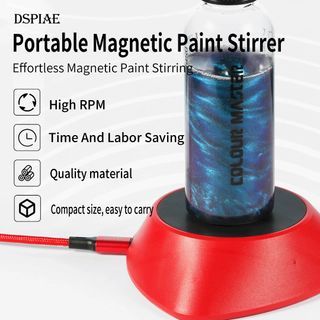DSPIAE Paint Mixer, Sirring Rods and 75ml spare bottle