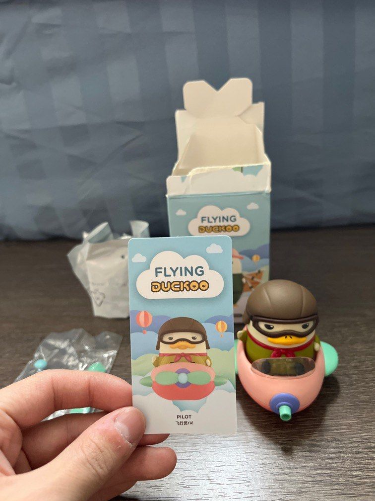 [POPMART] Flying Duckoo Pilot, Hobbies & Toys, Toys & Games on Carousell