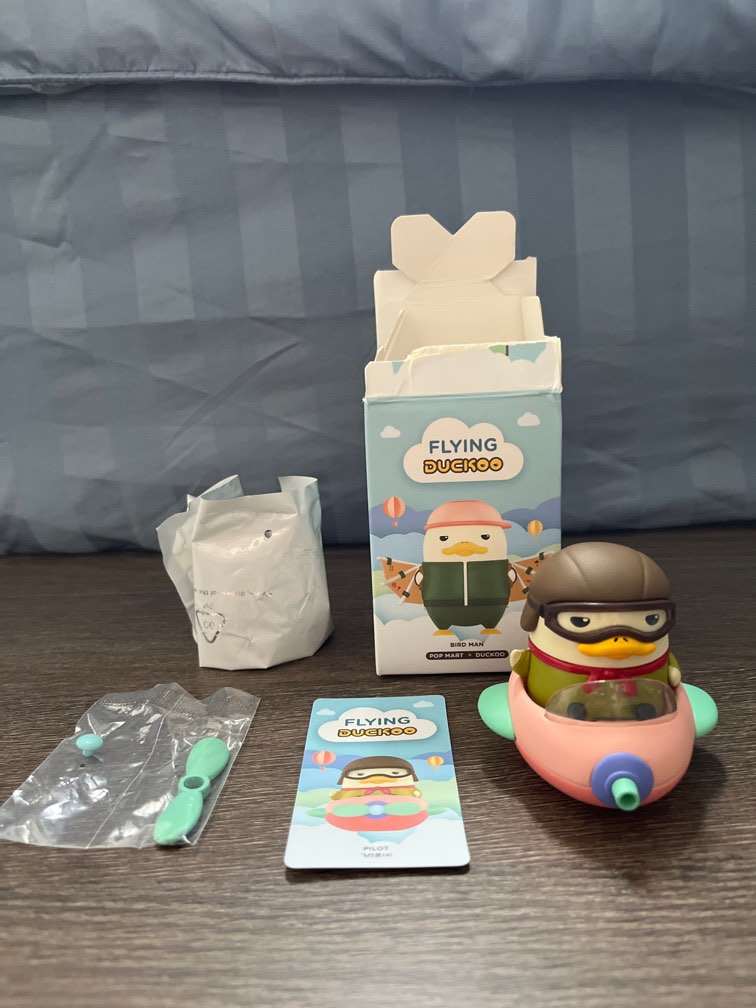 [POPMART] Flying Duckoo Pilot, Hobbies & Toys, Toys & Games on Carousell