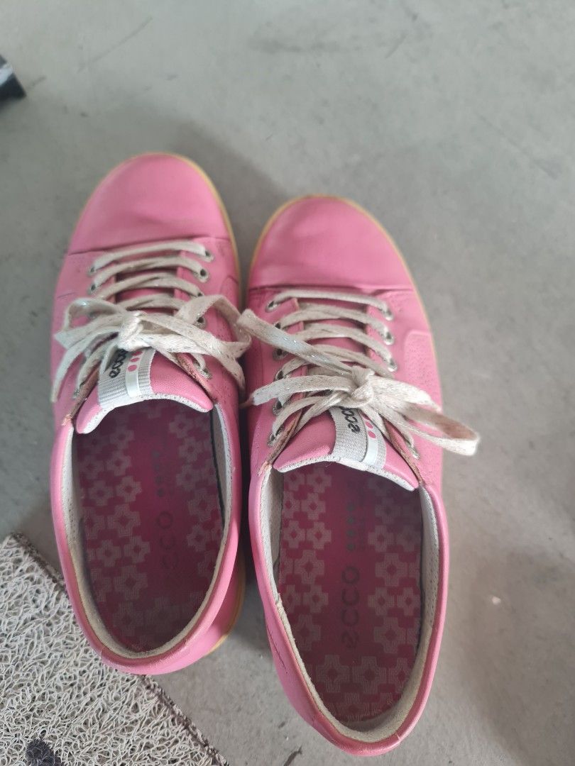 Ecco golf shoes womens red on sale