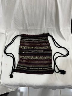 Ethnic Bohemian Drawstring Bag
