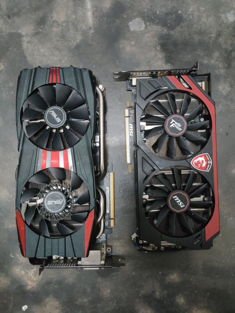 8 pcs Faulty GPU graphic card, Computers & Tech, Parts & Accessories