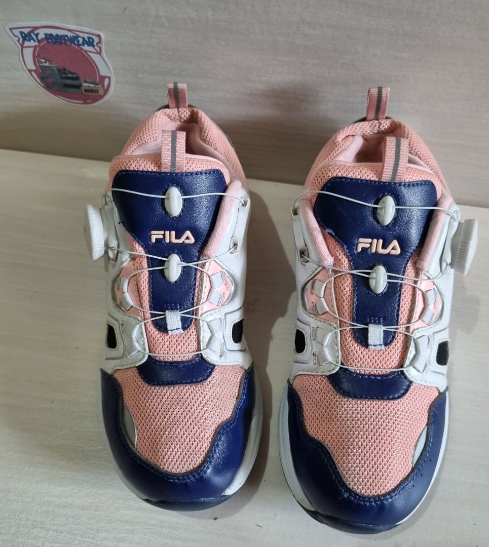 Fila Kids Classic Girl Shoes x BOA KX173CT07G-PK, Bayi Anak