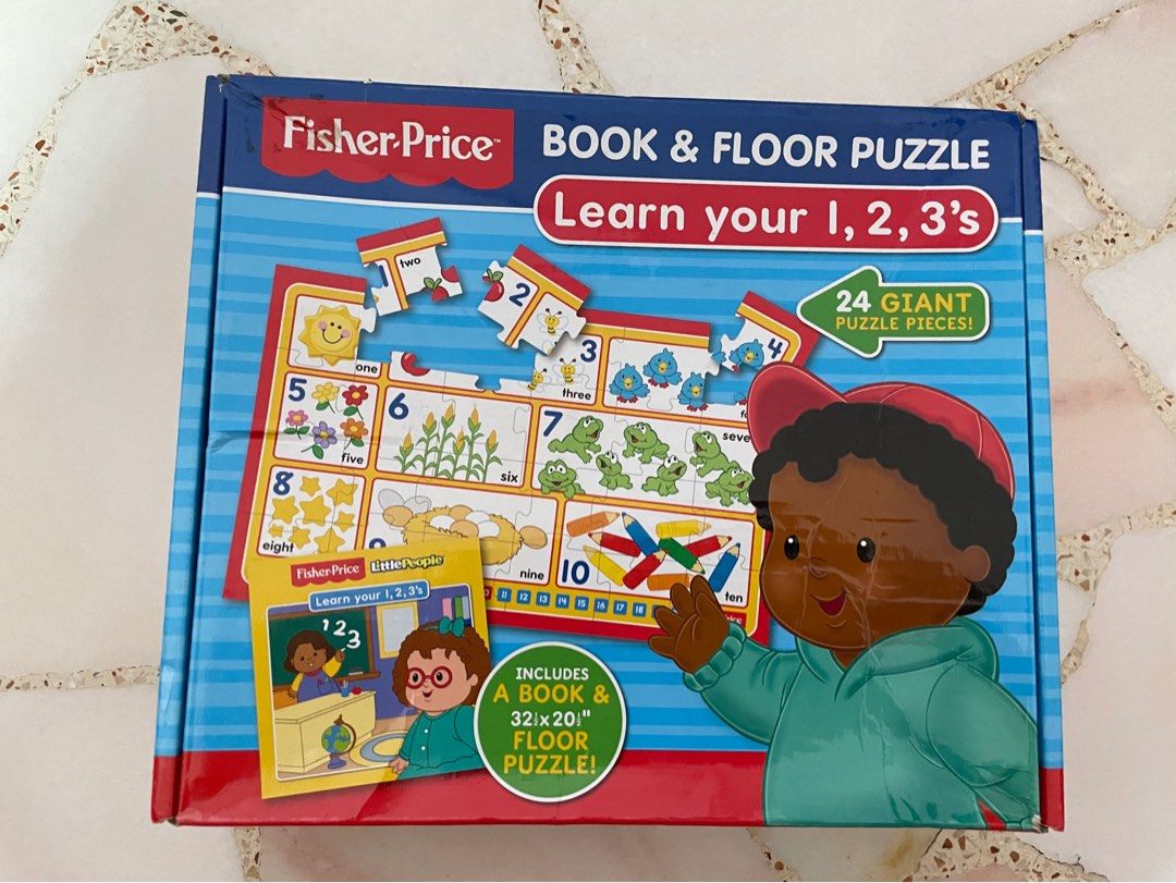 Fisher Price 123 Floor Puzzle, Hobbies Toys, Toys Games on