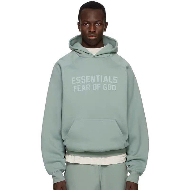 FOG essentials hoodie in sycamore (ss23), Men's Fashion, Coats, Jackets ...