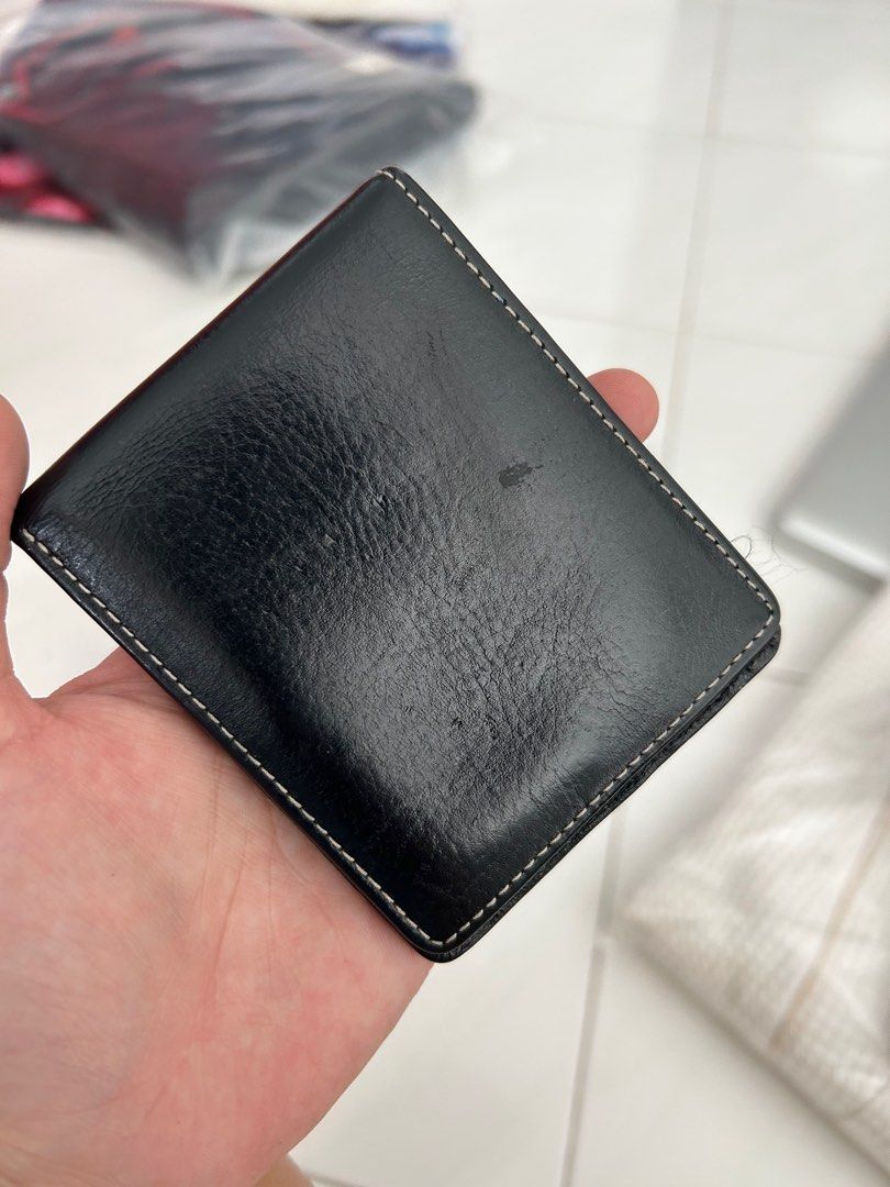 Fossil Real Leather Slim Wallet, Women's Fashion, Bags & Wallets