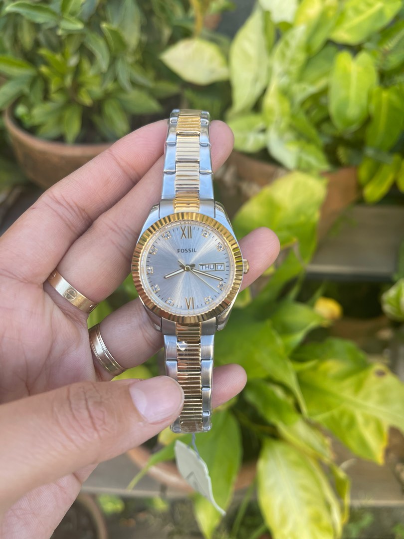 Fossil watch scarlett ES5198, Women's Fashion, Watches