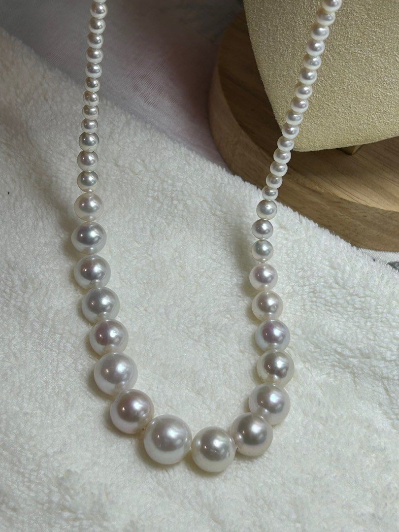 Freshwater pearl strand necklace, Women's Fashion, Jewelry & Organisers