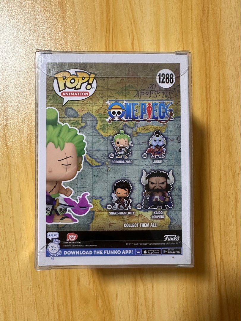 Pre Order Funko Pop One Piece - Zoro (Enma) Glow in the Dark, Hobbies &  Toys, Toys & Games on Carousell