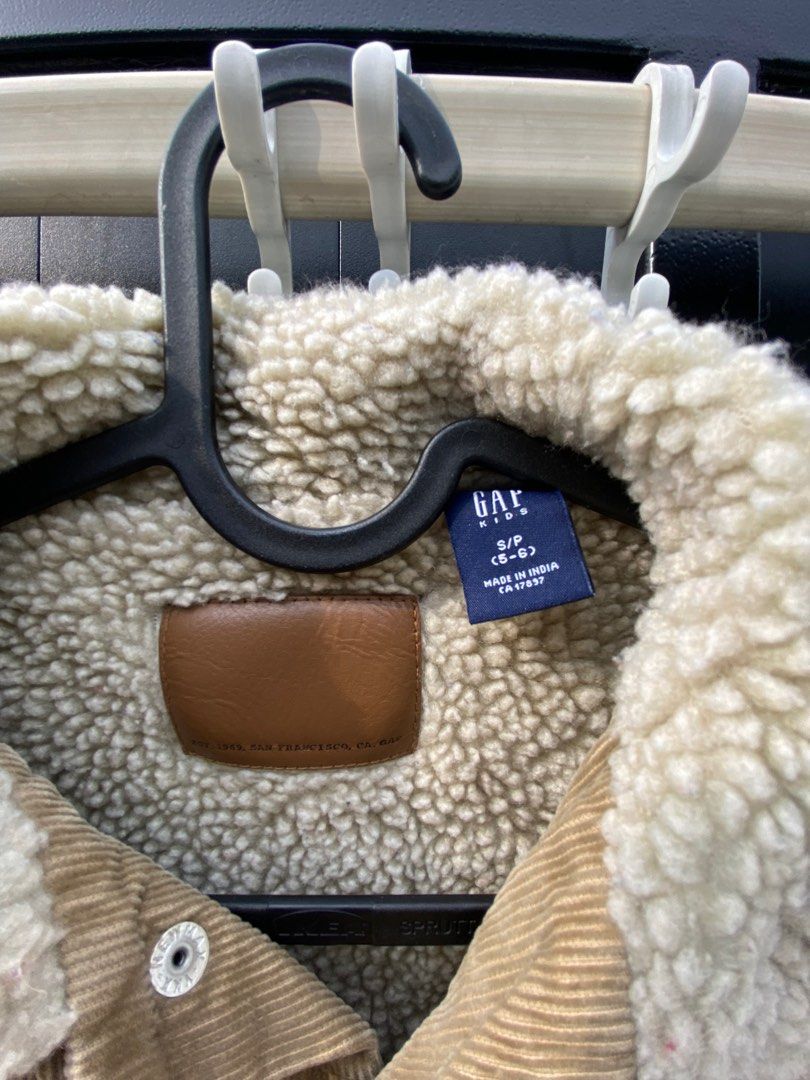 Gap Junior Corduroy Sherpa Jacket