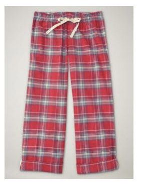 Gap red hotsell plaid pants