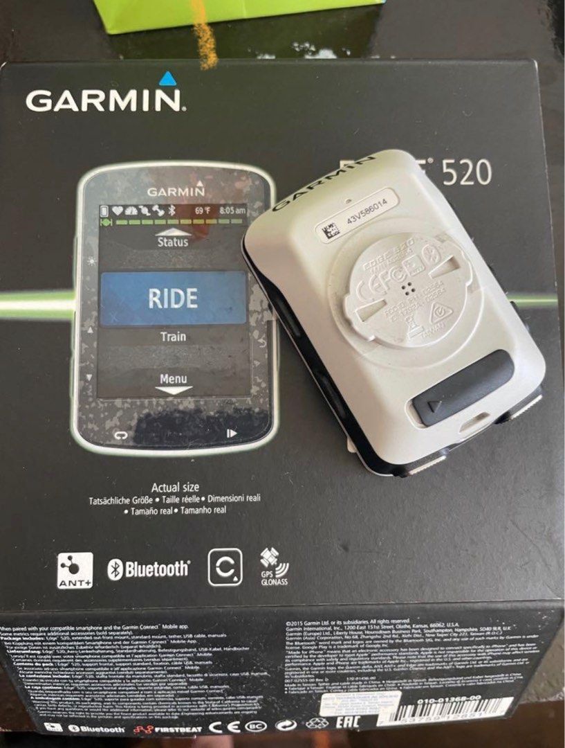Garmin EDGE 520 head unit