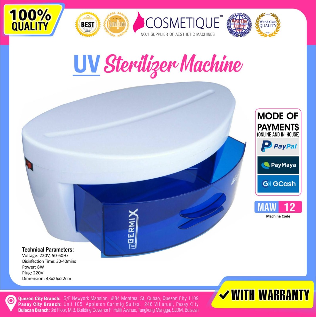 Germix UV Sterilizer Machine, Beauty & Personal Care, Face, Face Care ...