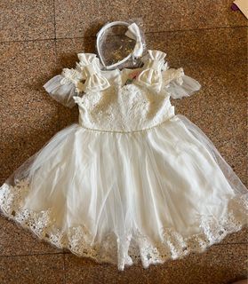 Girl White Gown