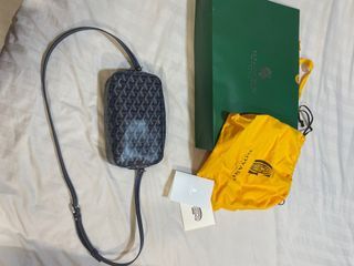 Goyard Cap Vert Yellow, Luxury, Bags & Wallets on Carousell