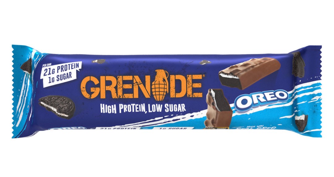 Grenade Protein Bar Oreo (1pc), Health & Nutrition, Health Supplements