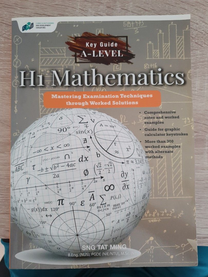H1 Mathematics A-Level Assesment Guidebook, Hobbies & Toys, Books ...