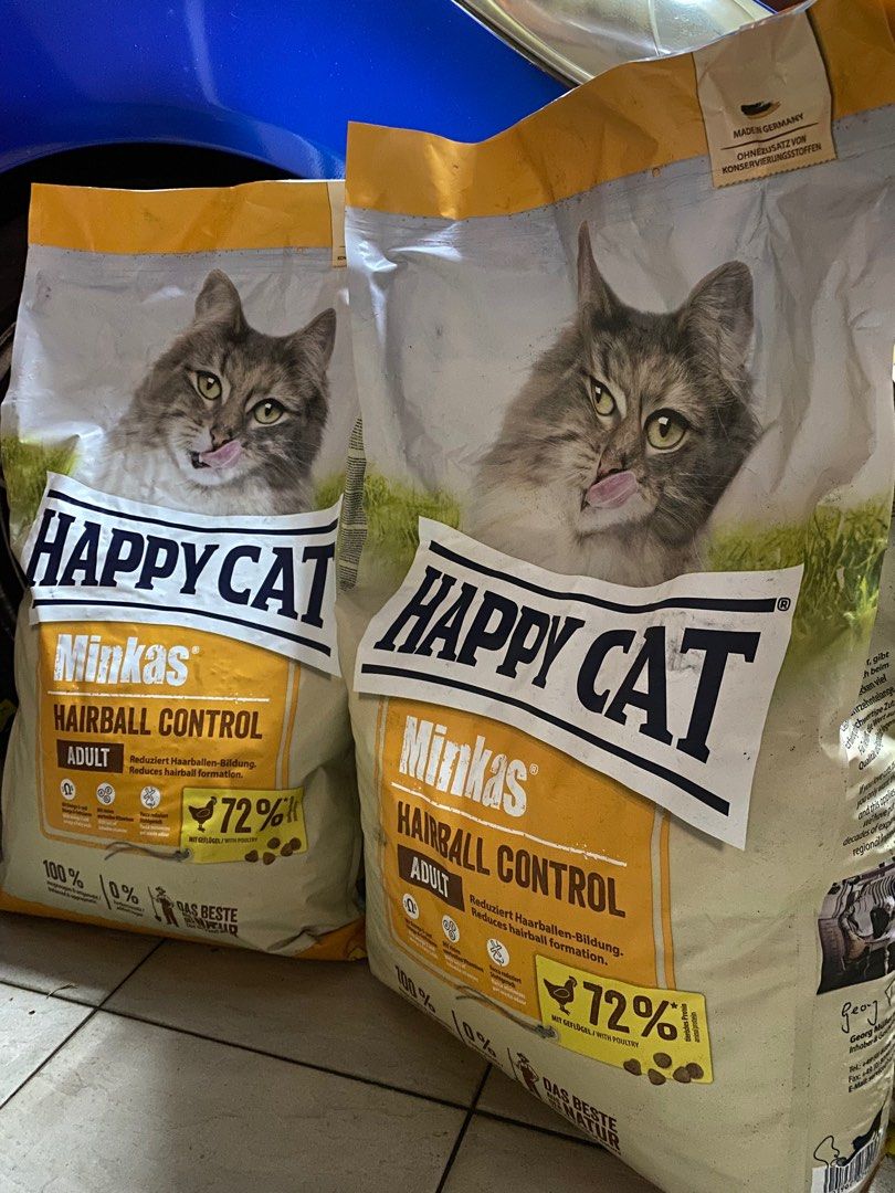 HAPPY CAT MINKAS HAIRBALL CONTROL 10KG Pet Supplies Pet Food on
