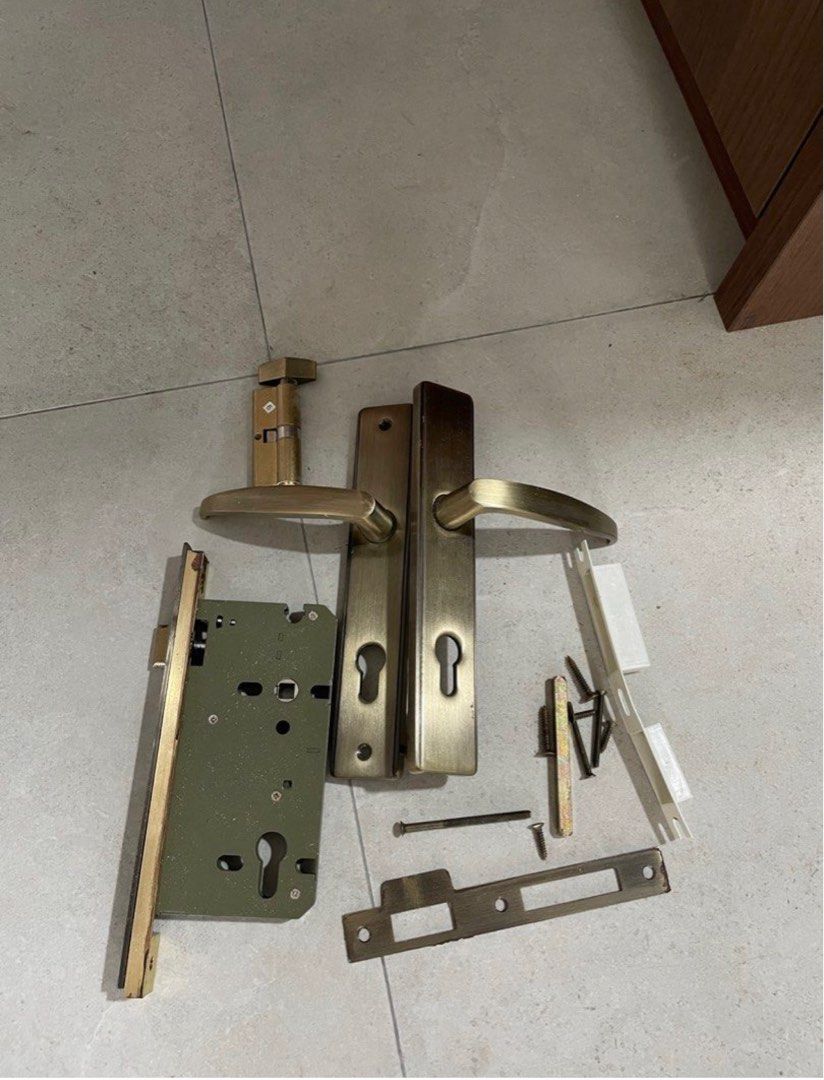 HDB BTO Door Lock, Furniture & Home Living, Security & Locks, Locks