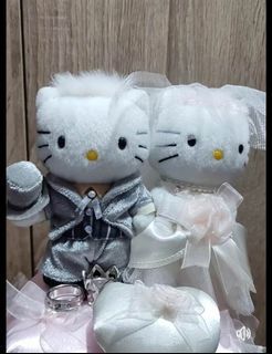 HELLO kitty & Dear Daniel Wedding plush w/ music