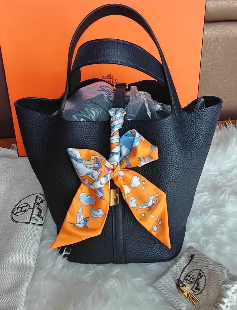 🌟BNIB Hermes Picotin 22 Gold Ghw , Luxury, Bags & Wallets on Carousell