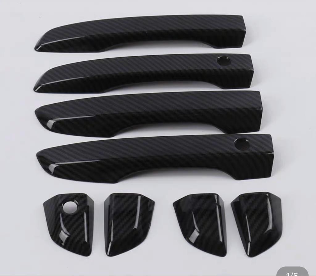 Honda Civic Carbon Fibre Door Handles, Car Accessories, Accessories on