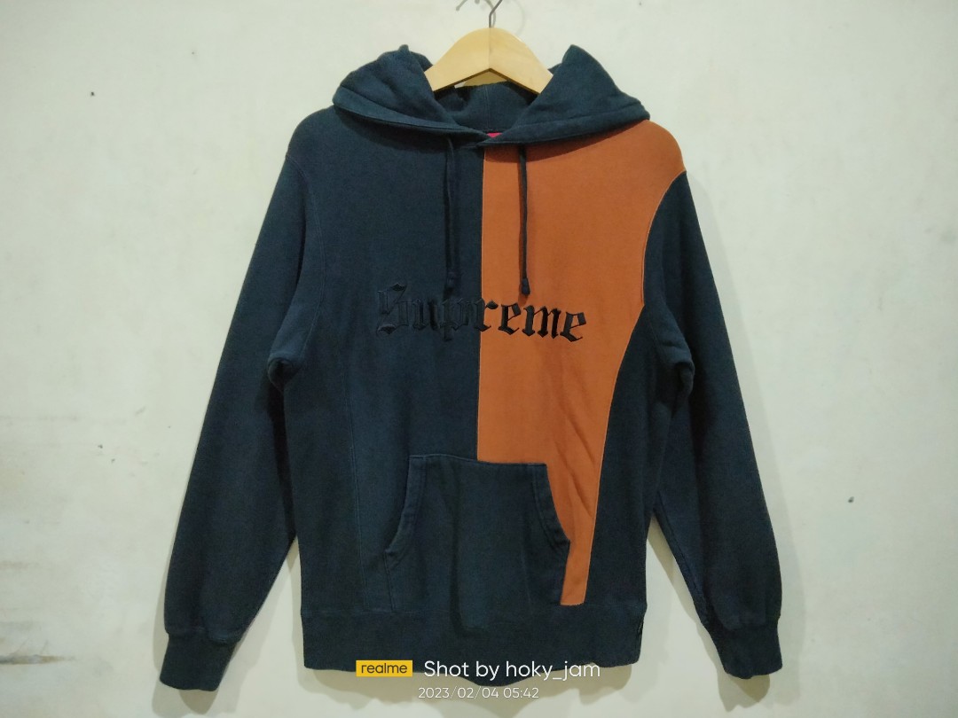 Supreme Split OldEnglish Hooded Sweat ΗΦ