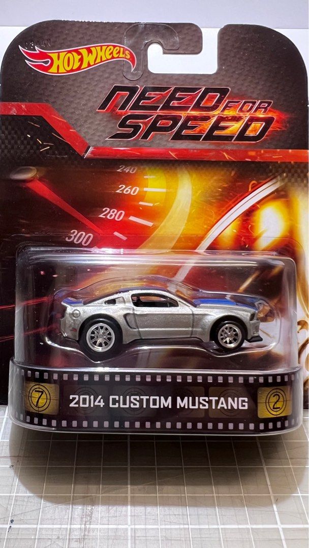Hotwheels 1/64 retro Entertainment , need for speed