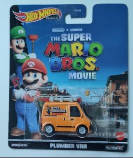 HotWheels Premium The Super Mario Bros. Movie - Plumber Van