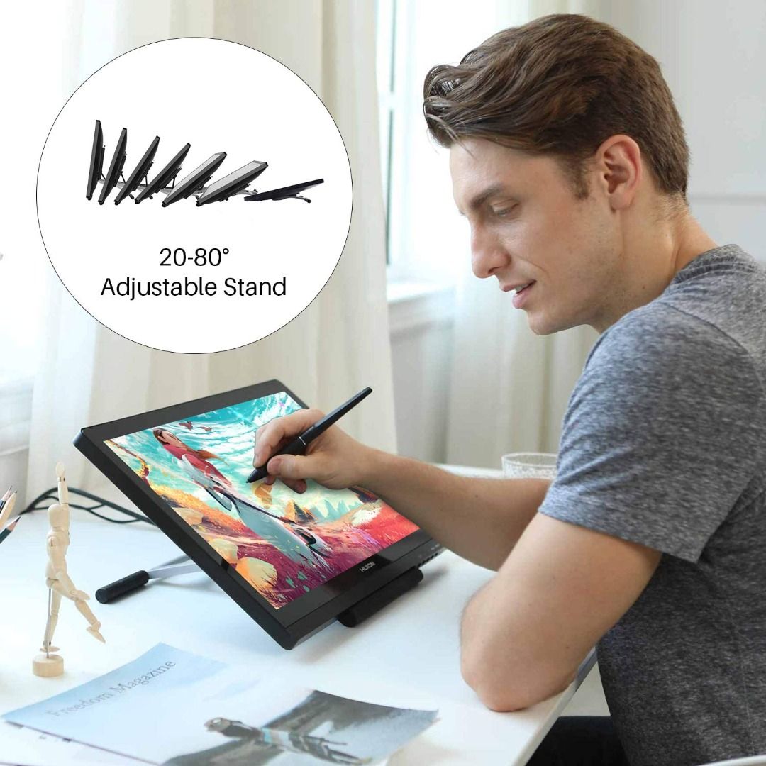 Huion Kamvas GT191 V2 Graphic Drawing Tablet with Screen Drawing