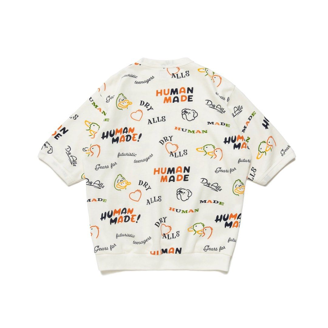 HUMAN MADE Printed S/S Sweatshirt - トップス