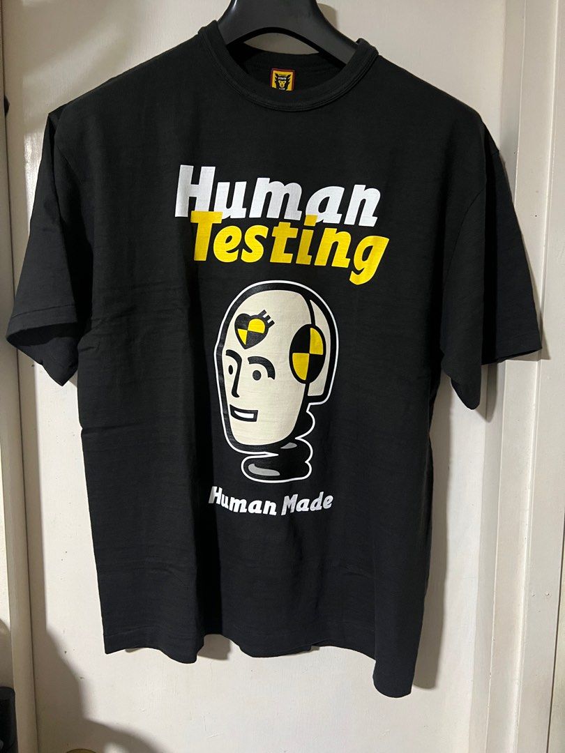 新品 送料無料 HUMAN TESTING T-SHIRT XL 黒 ブラック