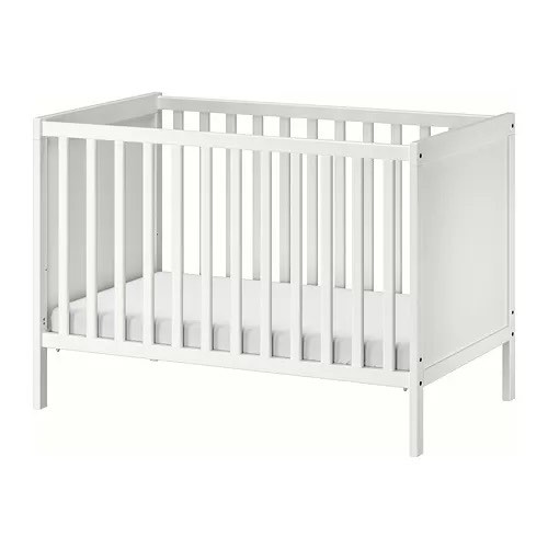 Ikea Cot Bed, 兒童＆孕婦用品, 兒童傢具, 兒童傢具 嬰兒床 Carousell
