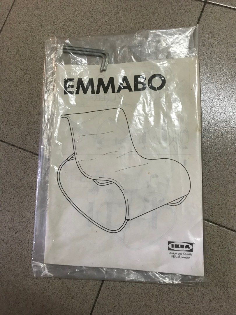 Ikea EMMABO Rocking Chair, Furniture & Home Living, Furniture, Chairs